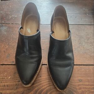 Madewell Black Leather Women's Mules